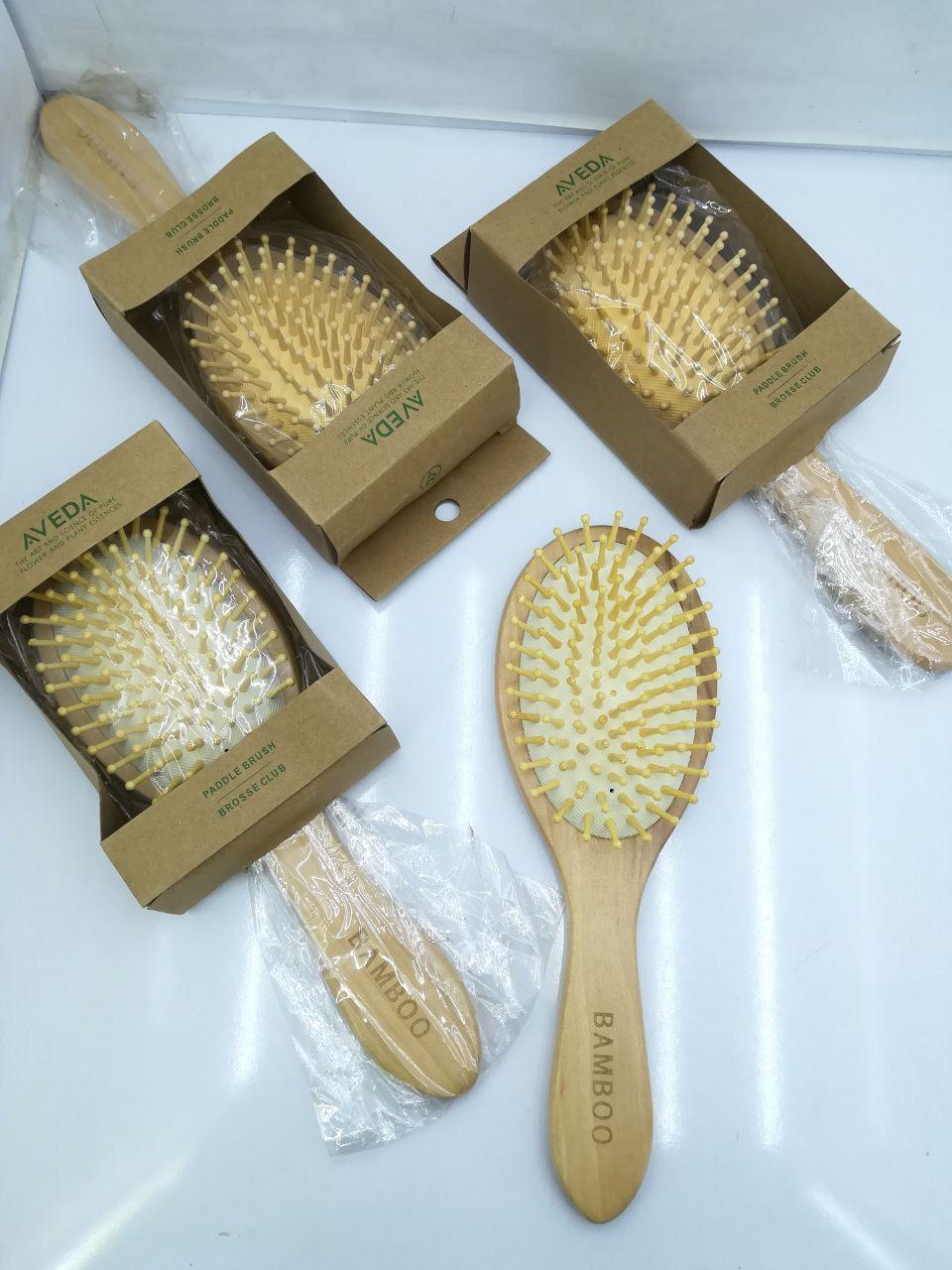 برس اورجینال چوبی بامبو مدل AVEDA